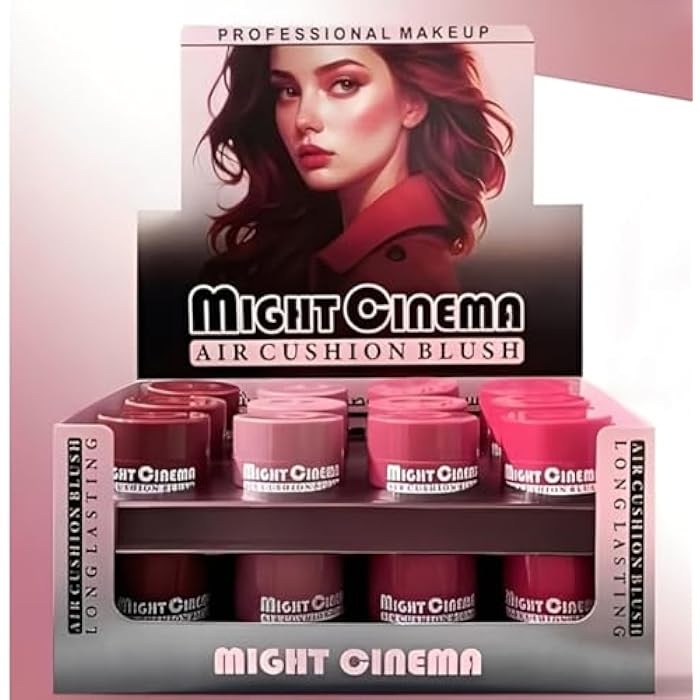 Might Cinema - Blusher, Air Cushion Blush, Long Lasting, Model - 5082 (102) - Image 5